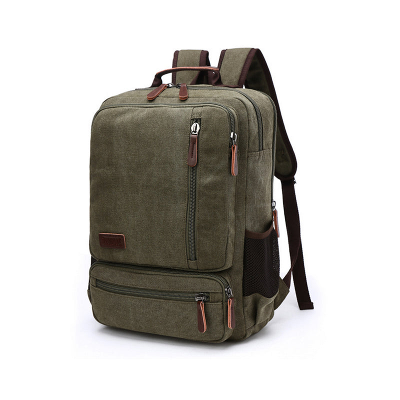 D-IDEAZ luxurious canvas backpack for on the go or in the office – an ideal companion! 