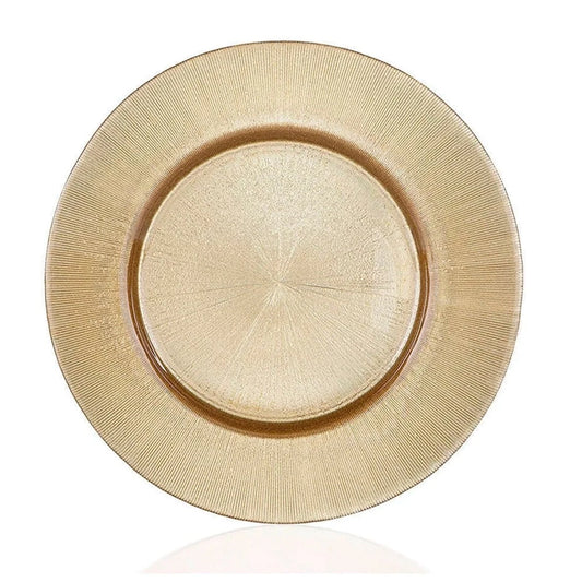 D-IDEAZ Glass Charger Plate Elite Gold Supla