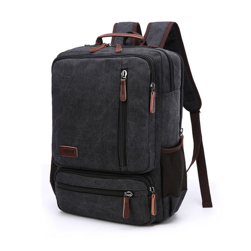 D-IDEAZ luxurious canvas backpack for on the go or in the office – an ideal companion! 