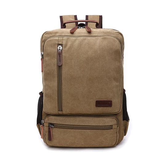 D-IDEAZ luxurious canvas backpack for on the go or in the office – an ideal companion! 