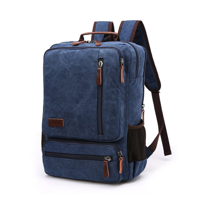 D-IDEAZ luxurious canvas backpack for on the go or in the office – an ideal companion! 