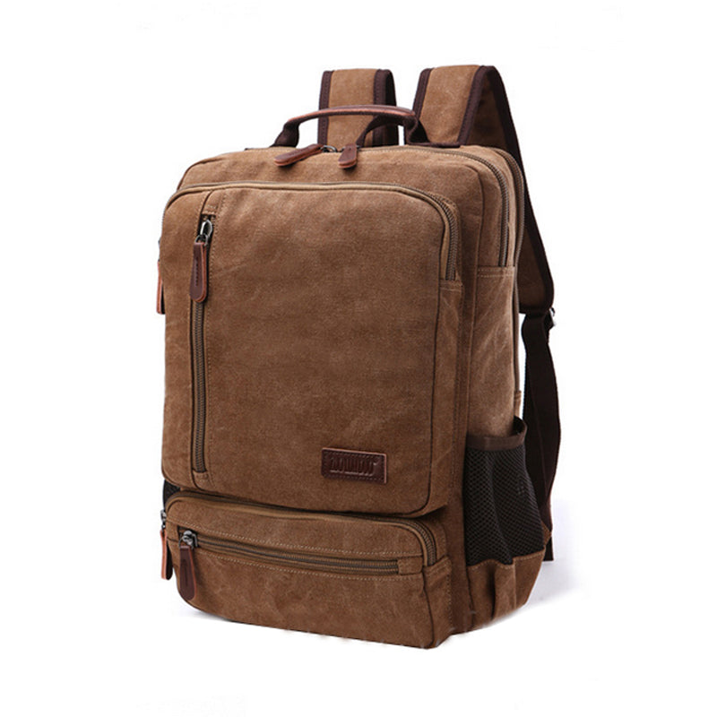 D-IDEAZ luxurious canvas backpack for on the go or in the office – an ideal companion! 