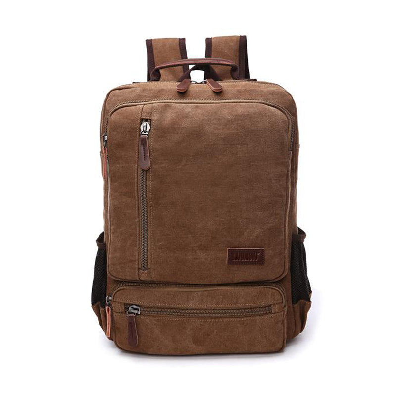 D-IDEAZ luxurious canvas backpack for on the go or in the office – an ideal companion! 