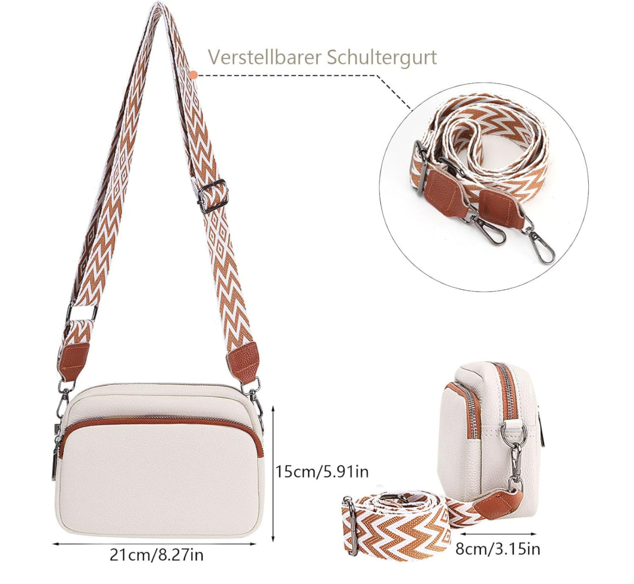 D-IDEAZ® Crossbody Bag for small valuables