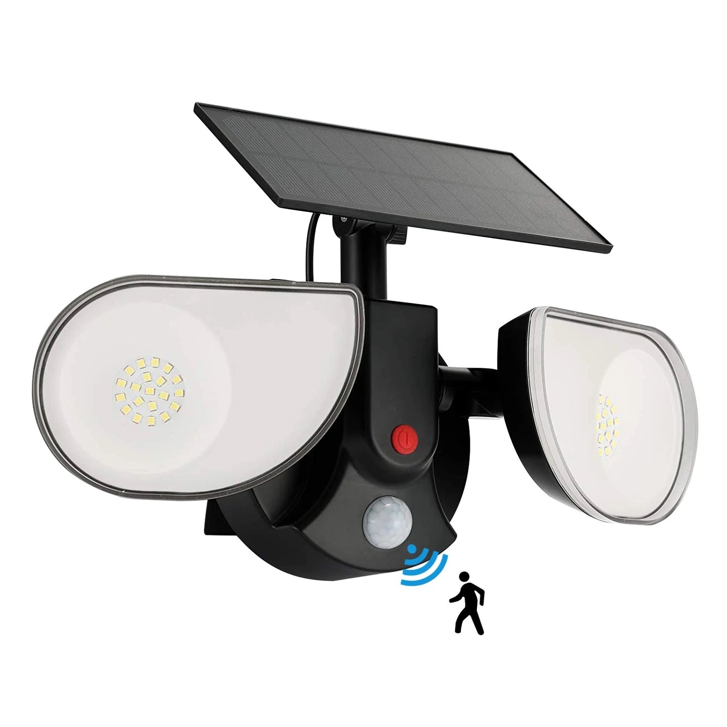 Solar motion sensor for outdoor use 