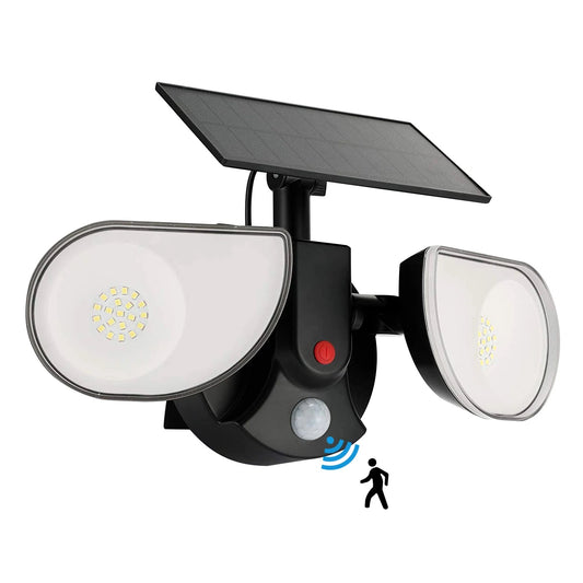 Solar motion sensor for outdoor use 