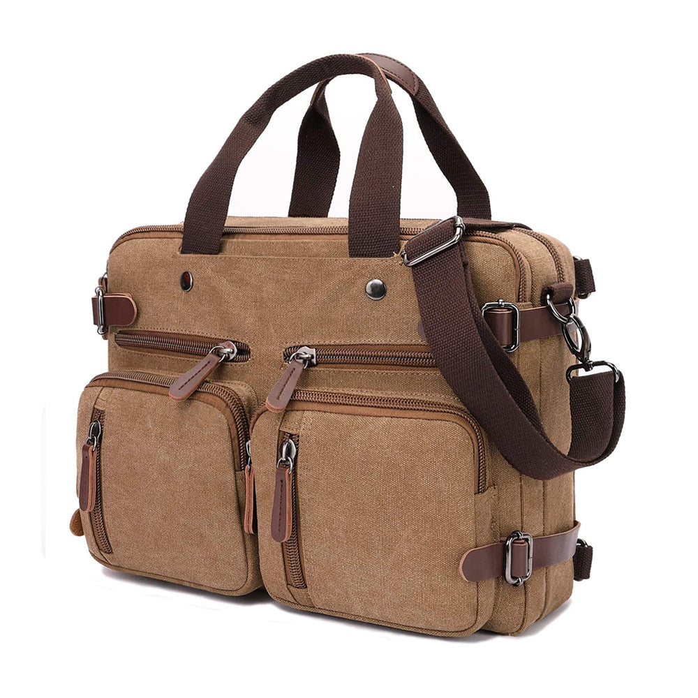 D-IDEAZ Laptop Bag Business Bag Canvas Hand Luggage Carrying Bag