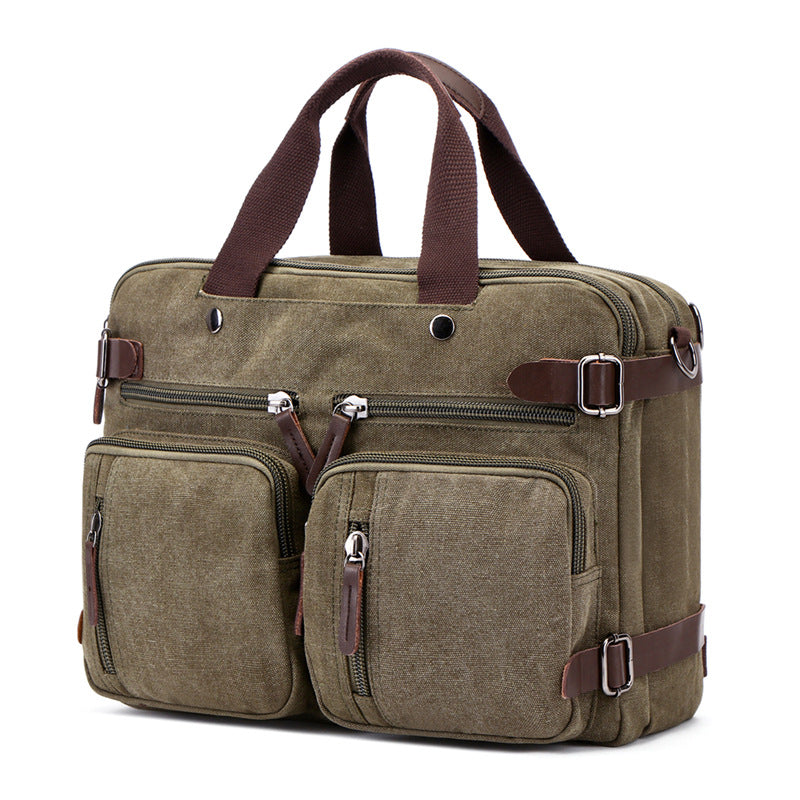 D-IDEAZ Laptop Bag Business Bag Canvas Hand Luggage Carrying Bag