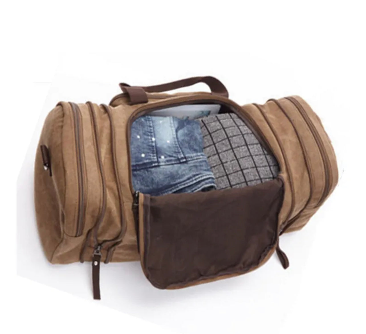 D-IDEAZ Weekender Canvas Travel Bag