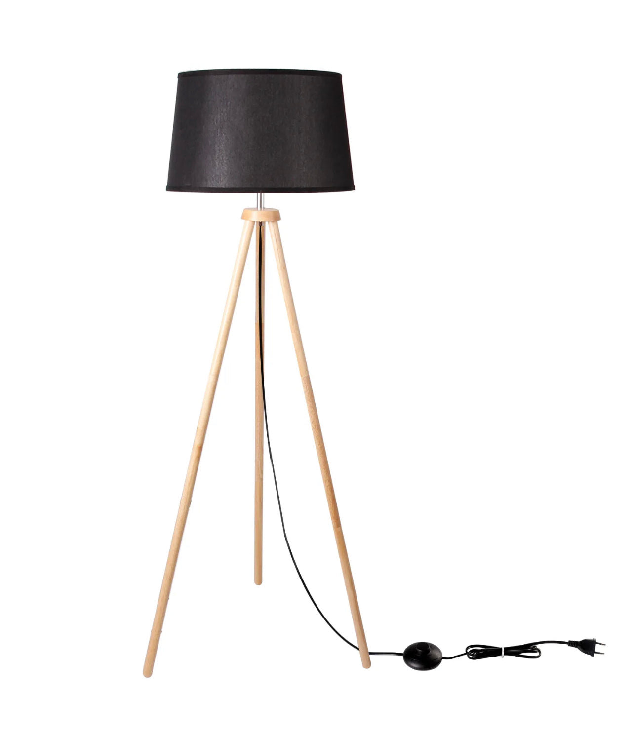 Wooden floor lamp, modern floor lamp