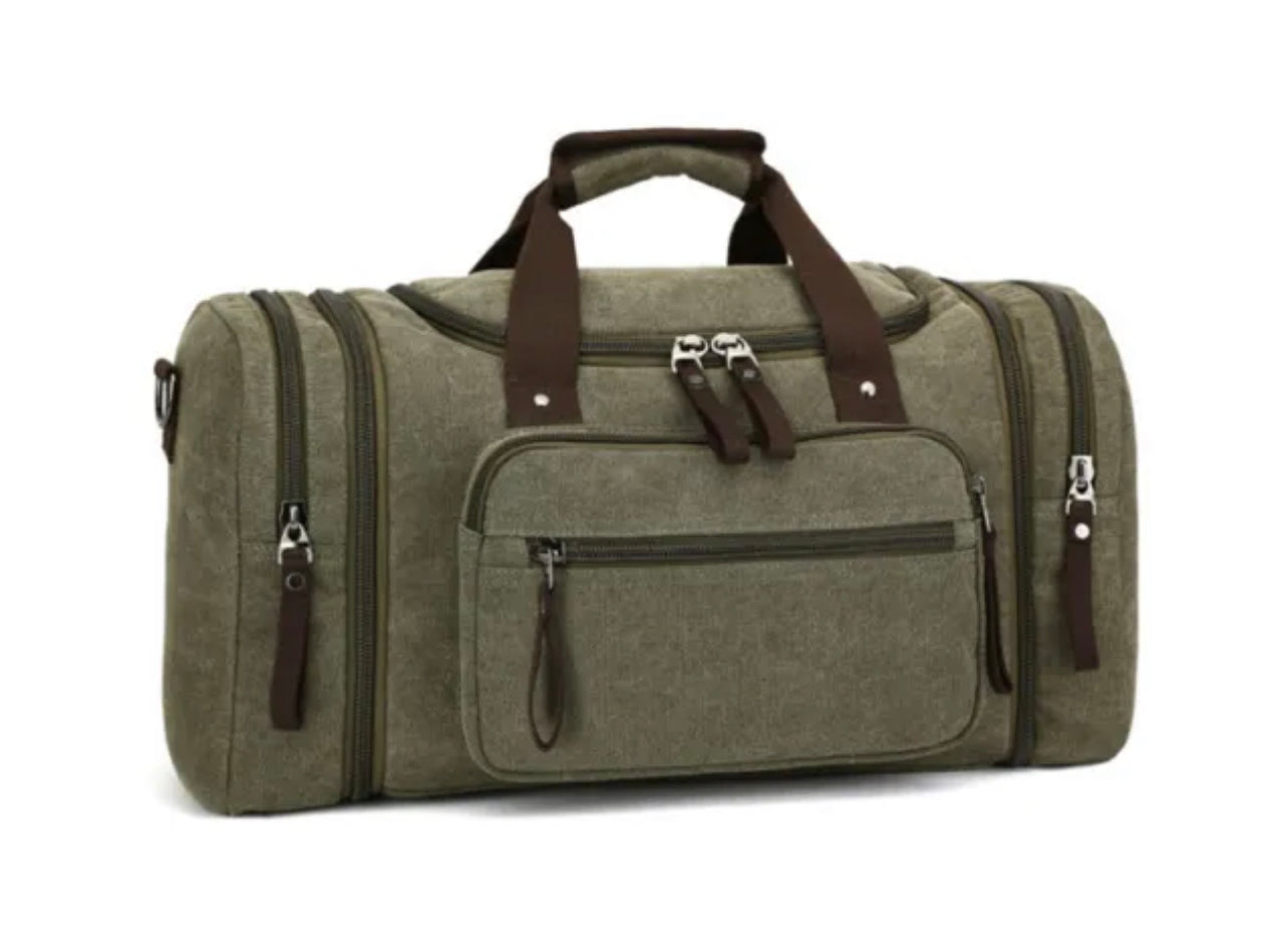 D-IDEAZ Weekender Canvas Travel Bag