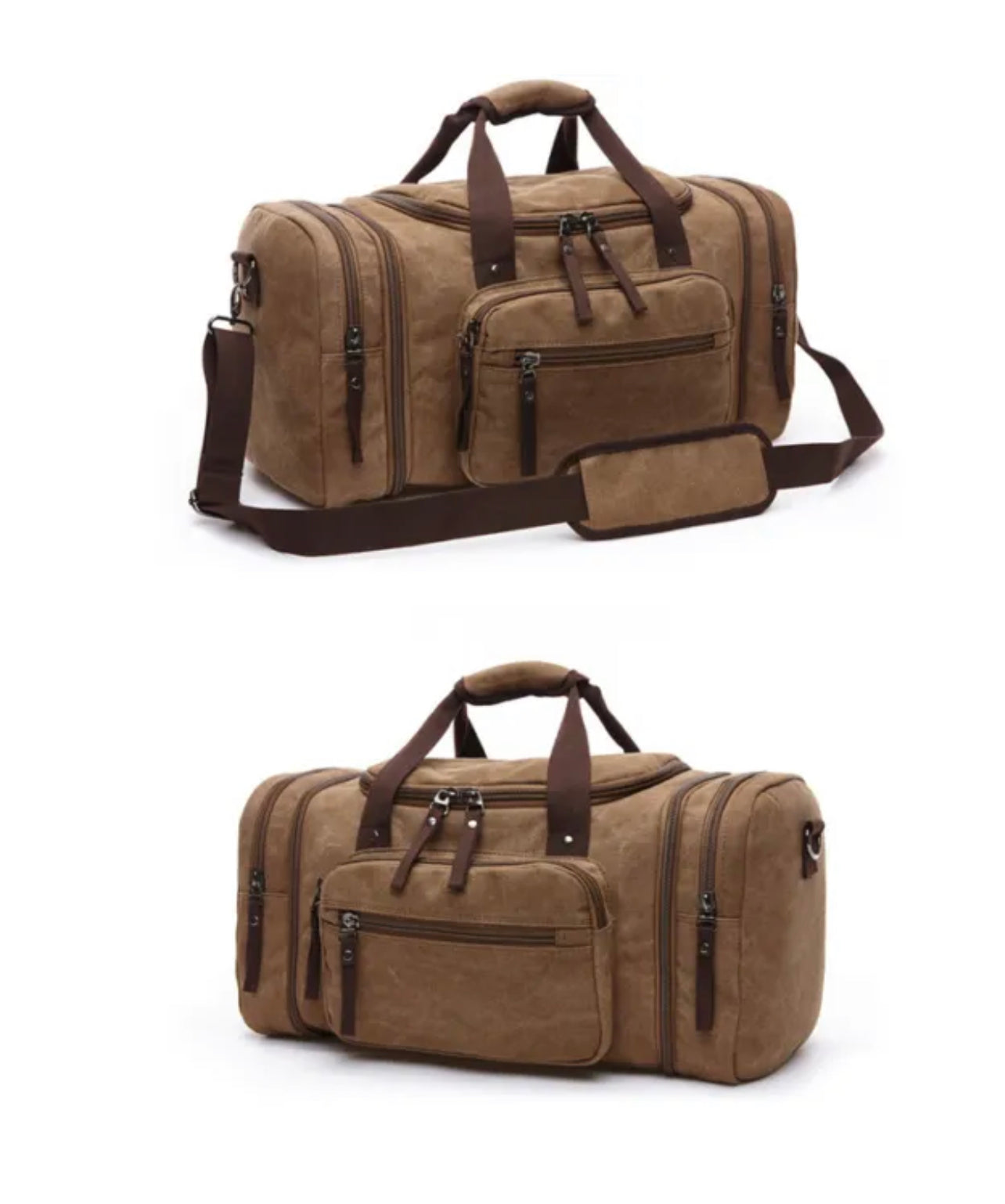 D-IDEAZ Weekender Canvas Travel Bag